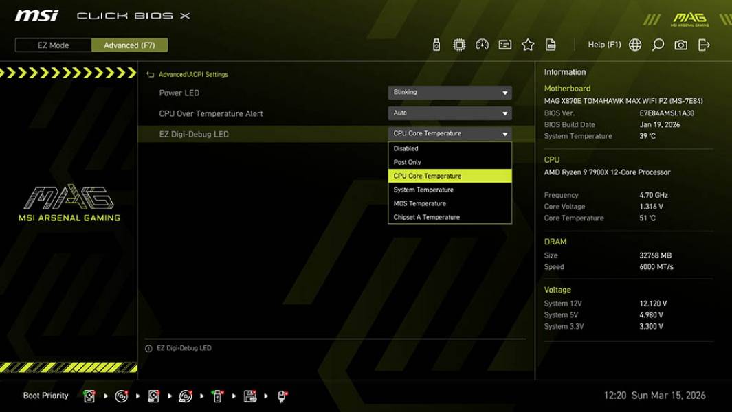 MSI MAG X870E TOMAHAWK MAX WIFI PZ-2